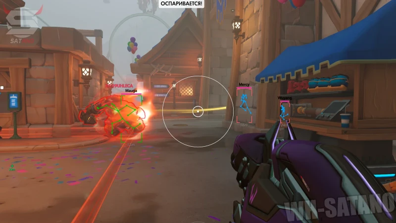 Overwatch 2 team fight screenshot from IGN — hero ESP and wallhack feature preview